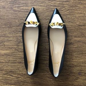 NIB Christian Louboutin Miss Constella Flat Napa